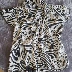 Safari Print Cover Up